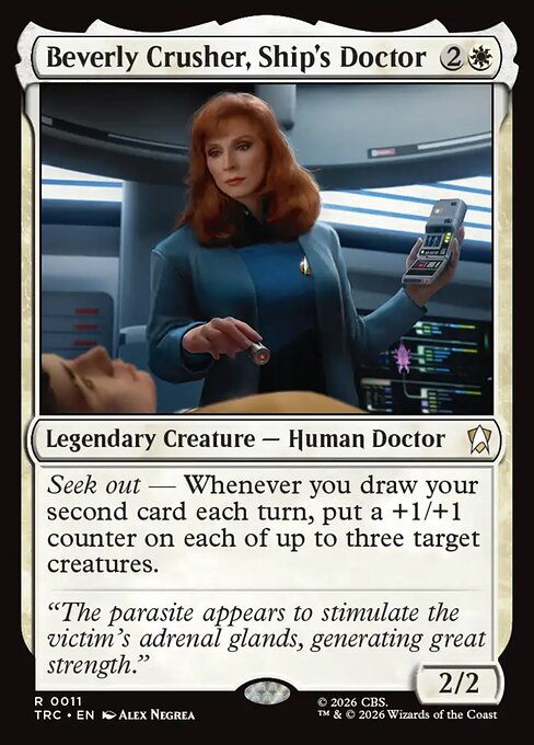 Beverly Crusher, Ship's Doctor