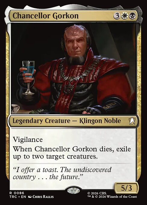 Chancellor Gorkon