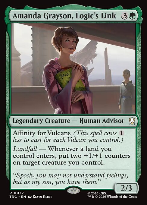 Amanda Grayson, Logic's Link