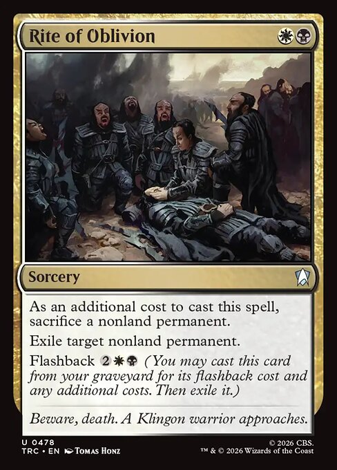 Rite of Oblivion
