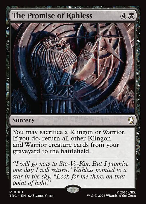 The Promise of Kahless