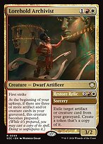 Lorehold Archivist // Restore Relic