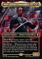 Worf, Defiant Commander
